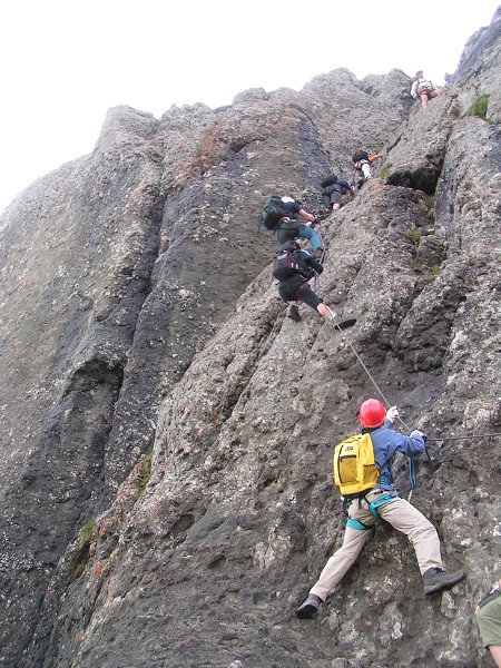 FERRATA TRINCEE NA BEC DE MESDI 2727